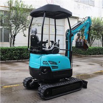 Viljapuuaia ekskavaatori minikonksu masin