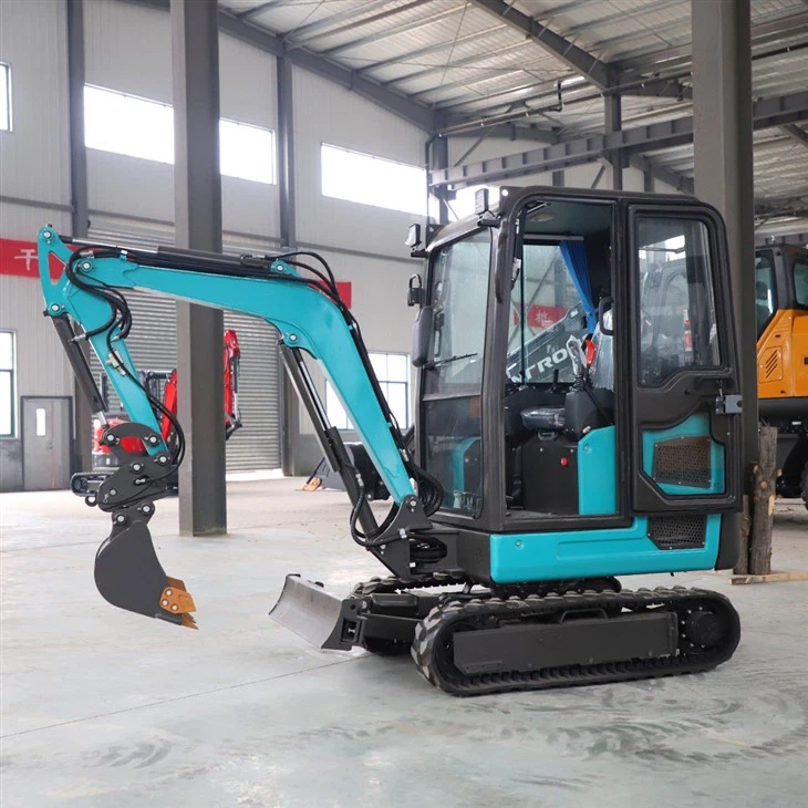 Crawler Mini Excavator With Tail